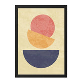 Abstract Geometric Wall Art, Modern Art Print, Circle and Shapes Poster, Contemporary Home Decor, Trendy Wall Decor - Tawshia